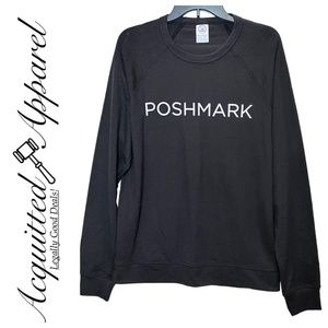 POSHMARK Long Sleeve Black Sweatshirt Large
